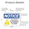 Signmission No Drugs No Alcoholic Beverages Allowed, 10 in W x Rectangle, Plastic OS-2PACK-NS-P-710-L-16075 - alternate 3